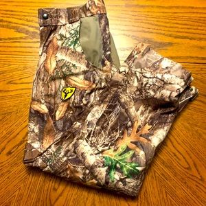 Youth camo hunting pants